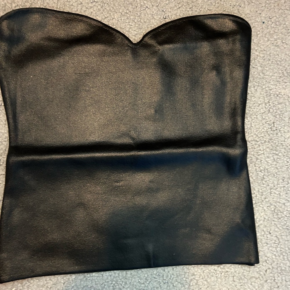 strapless zara corset top